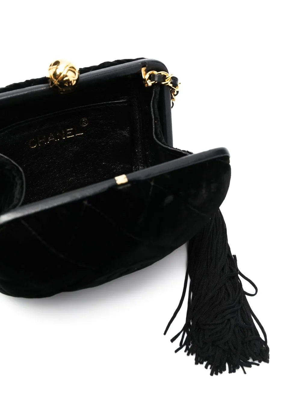 Pre-OwnedCHANEL Pre-Owned1991-1994 logo stitch crossbody bag
