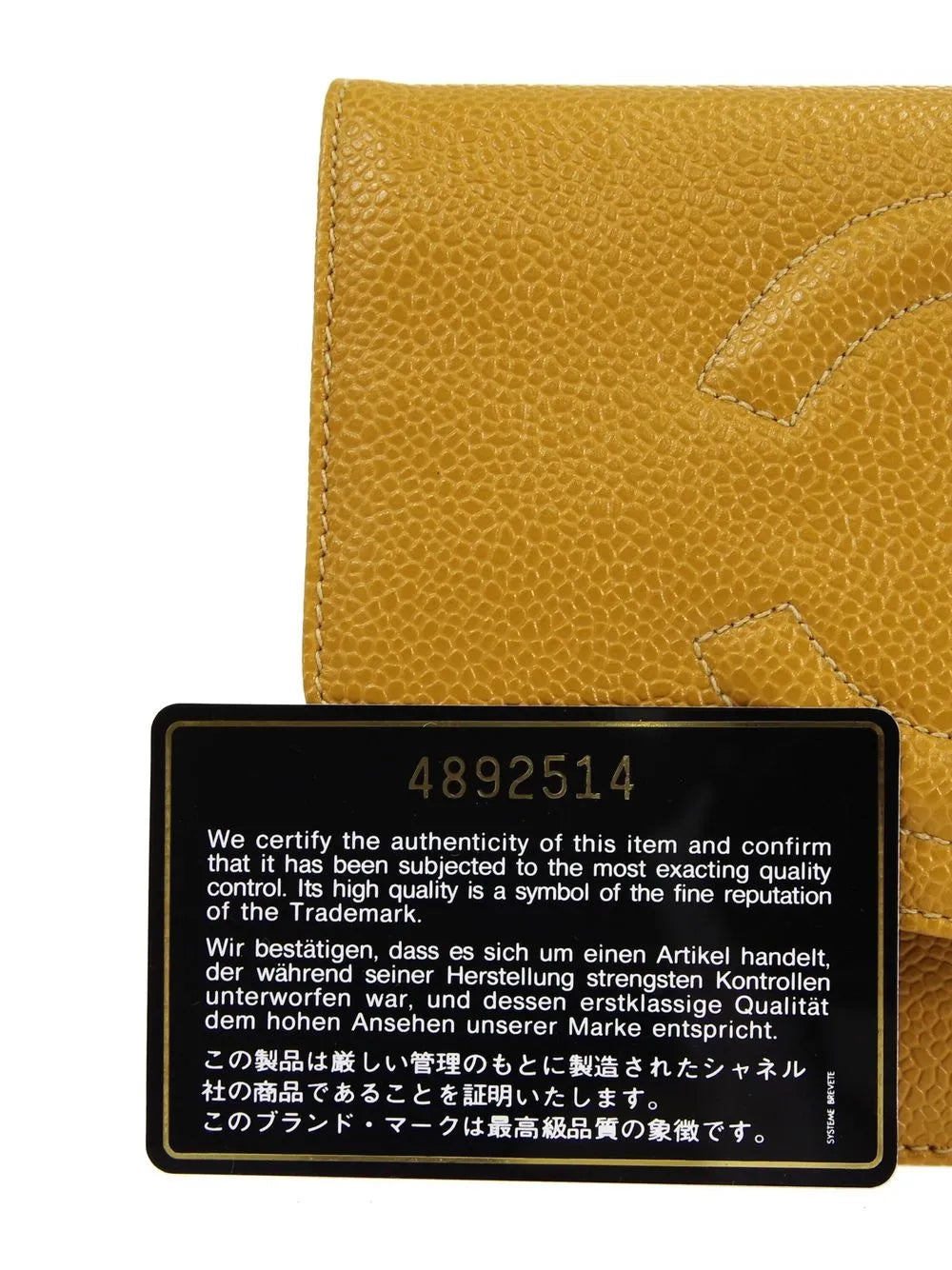 Pre-OwnedCHANEL Pre-Owned1997 CC logo-embossed chain wallet