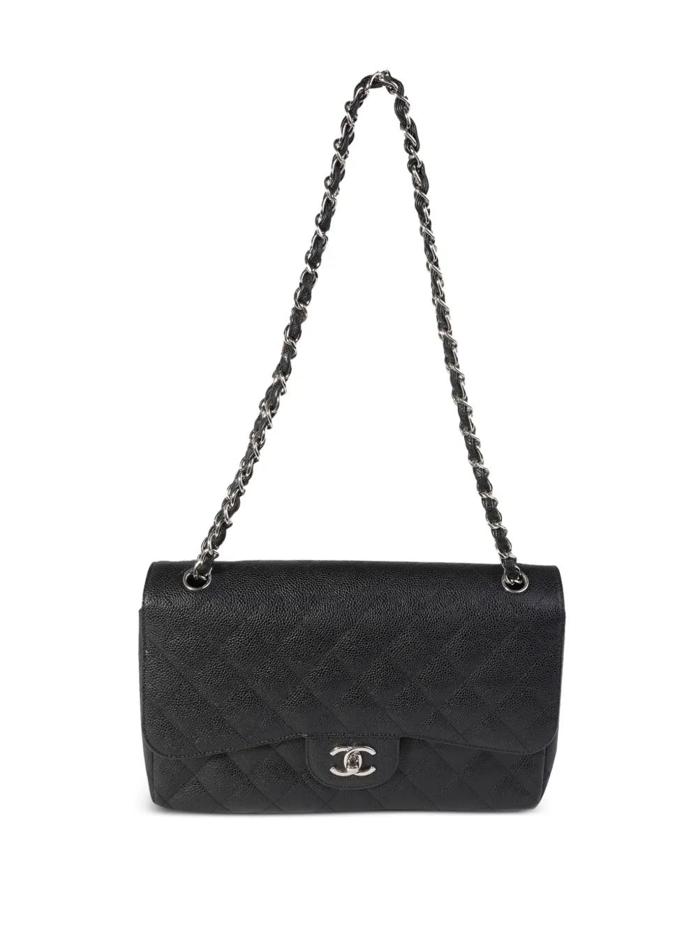 Pre-OwnedCHANEL Pre-Owned2011 Jumbo Double Flap shoulder bag
