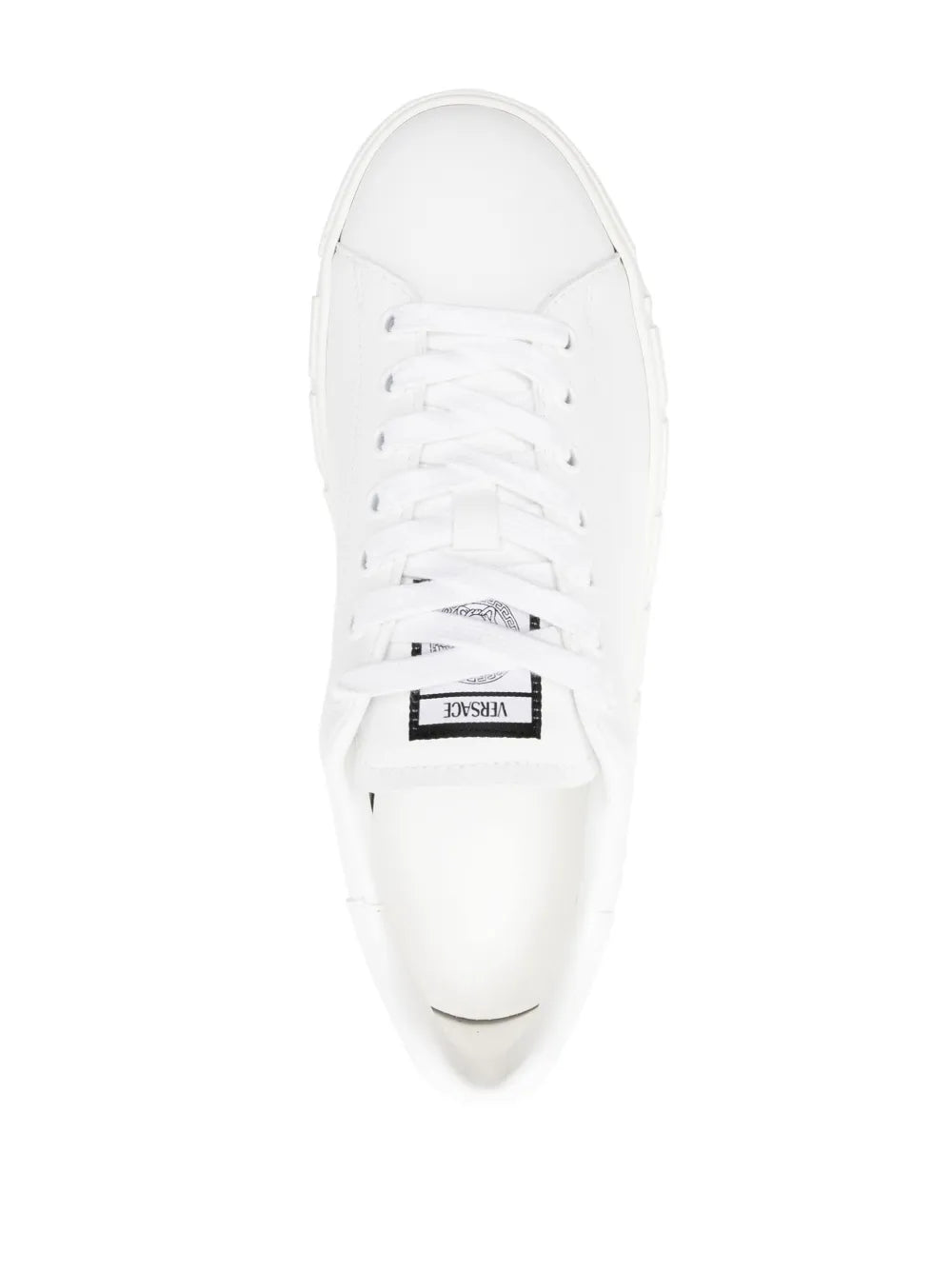 Versace Greca-Embossed Leather
