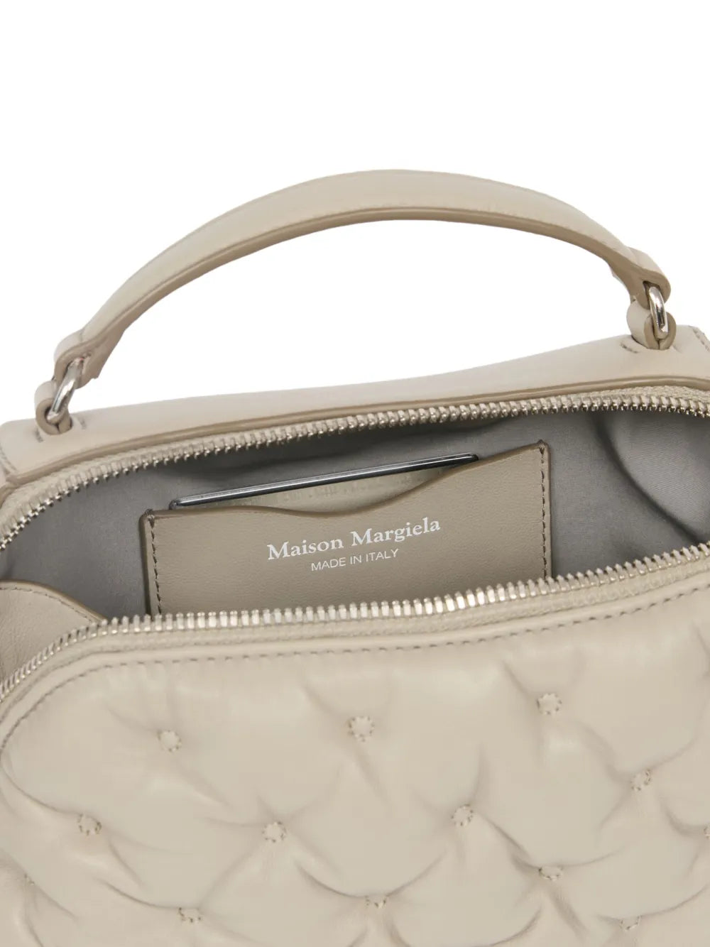 Maison MargielaGlam Slam Embroidery Trapezoid tote bag