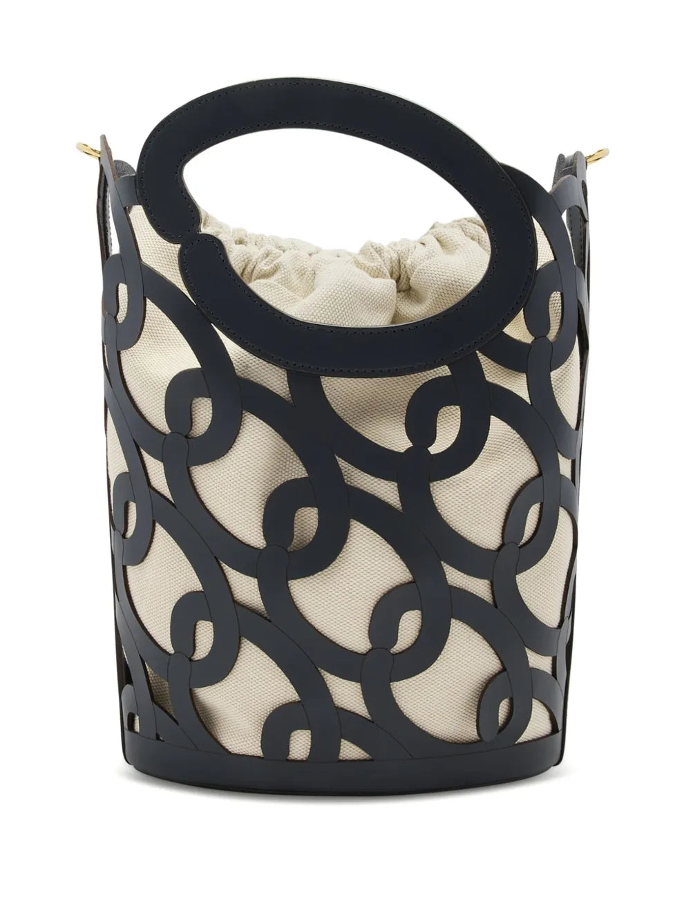 Oscar de la Rentaleather bucket bag