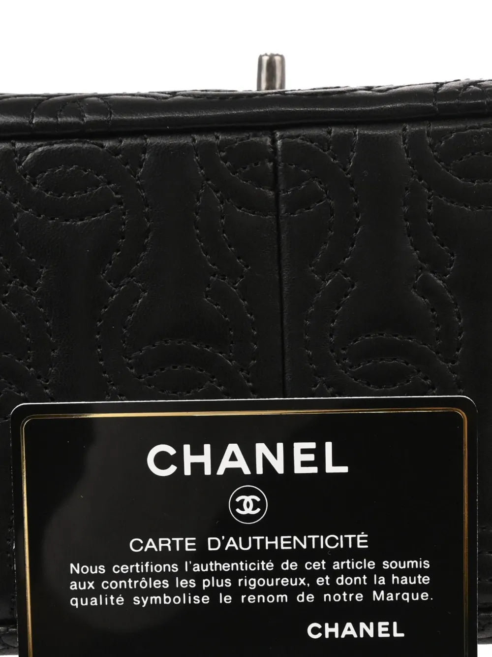 Pre-OwnedCHANEL Pre-Owned2014 CC-quilted shoulder bag