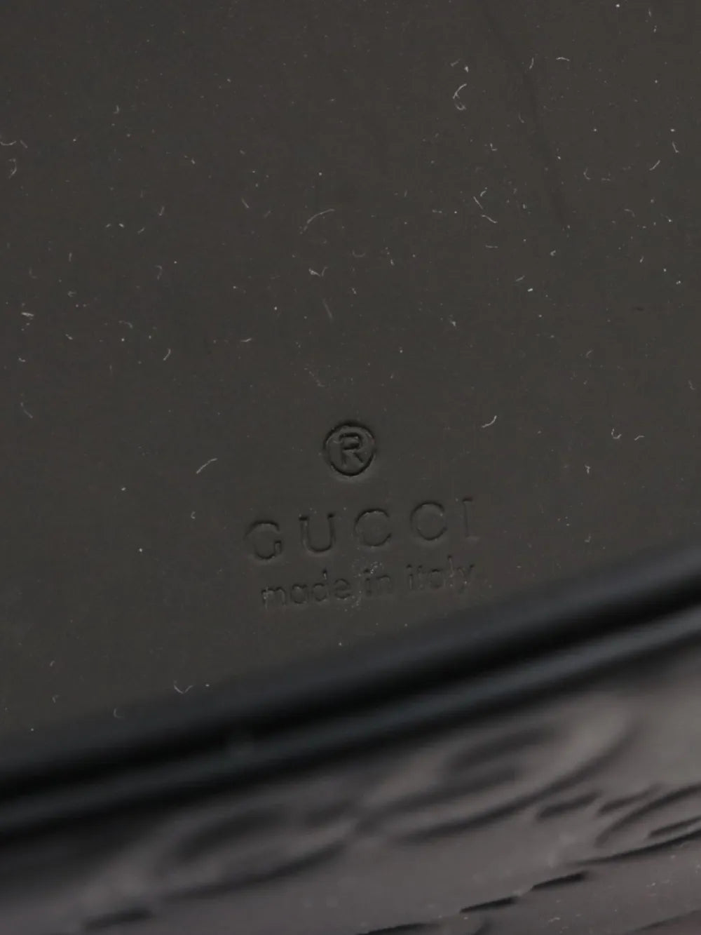 Pre-OwnedGucci Pre-Owned2020s GG rubber effect handbag