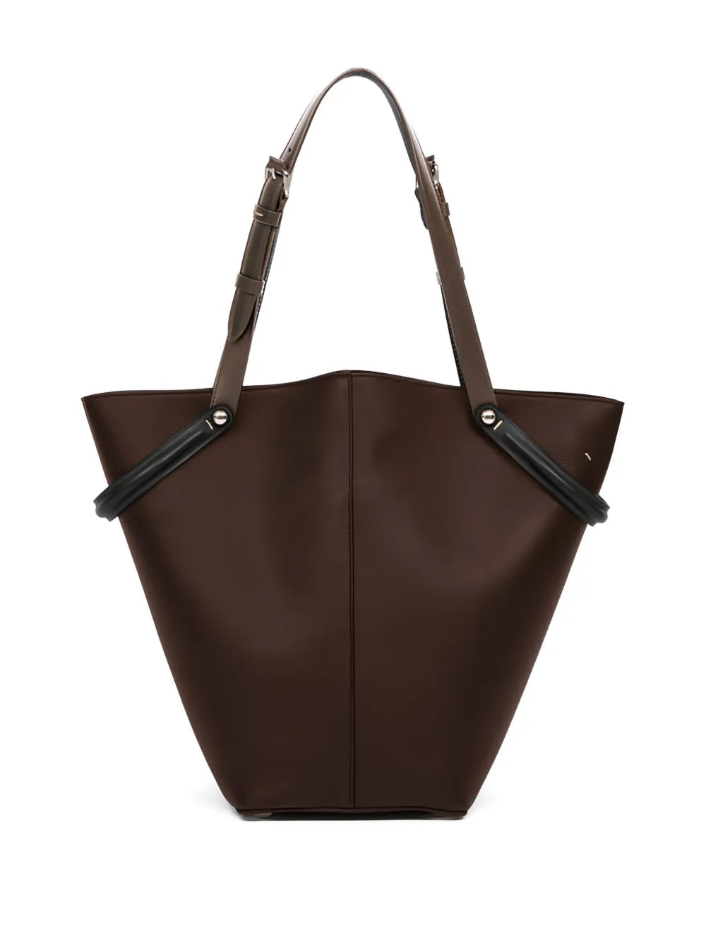 Maison MargielaDress-age leather tote bag