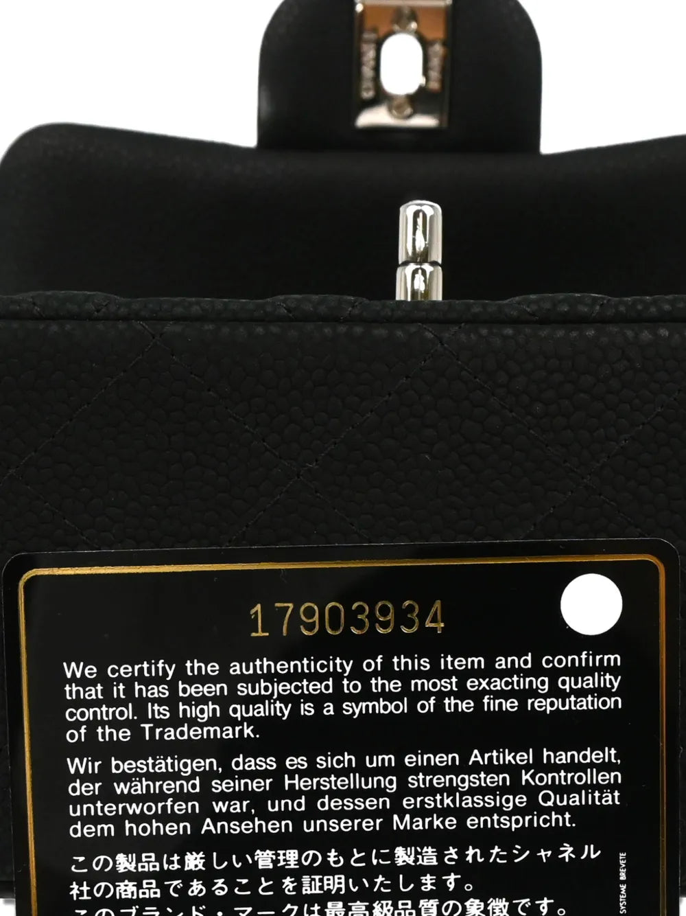 Pre-OwnedCHANEL Pre-Owned2013 mini Classic Square Flap 17 shoulder bag