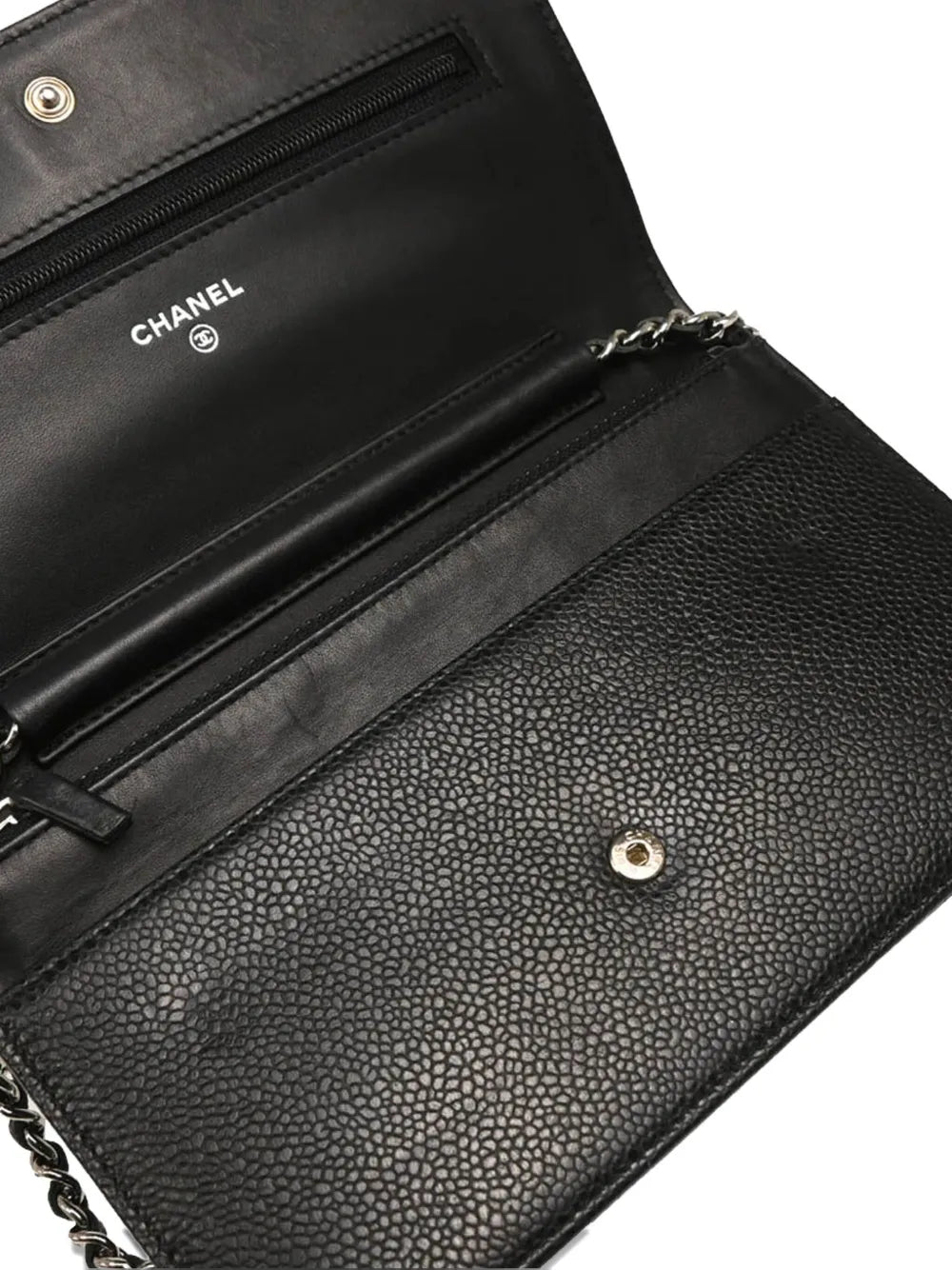 Pre-OwnedCHANEL Pre-Ownedlogo-engraved leather crossbody bag