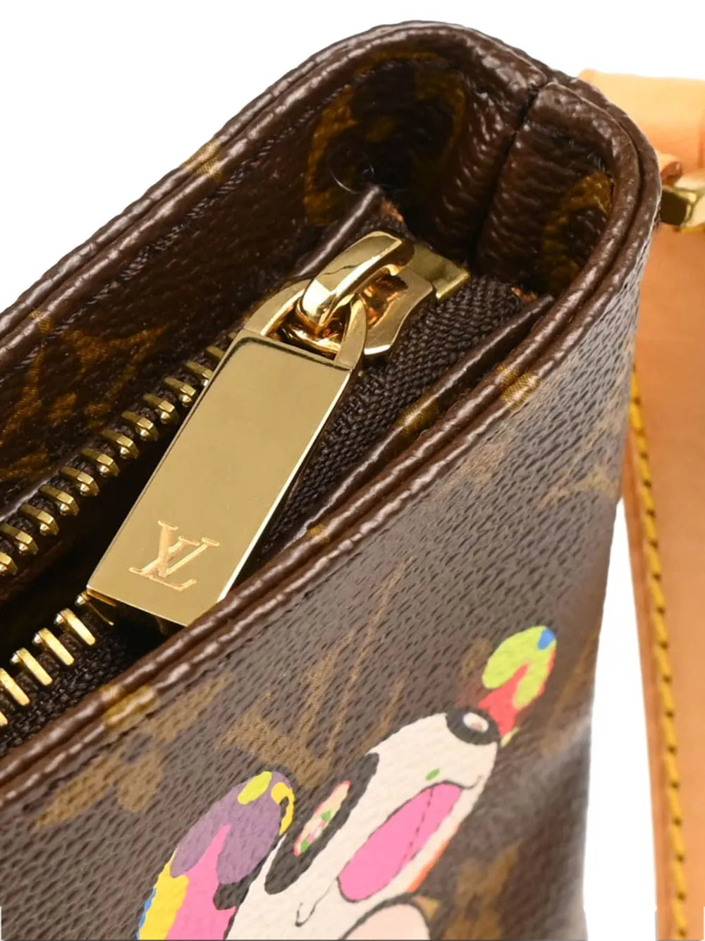 Pre-OwnedLouis Vuitton Pre-Ownedx Takashi Murakami 2004 Panda Trotteur shoulder bag
