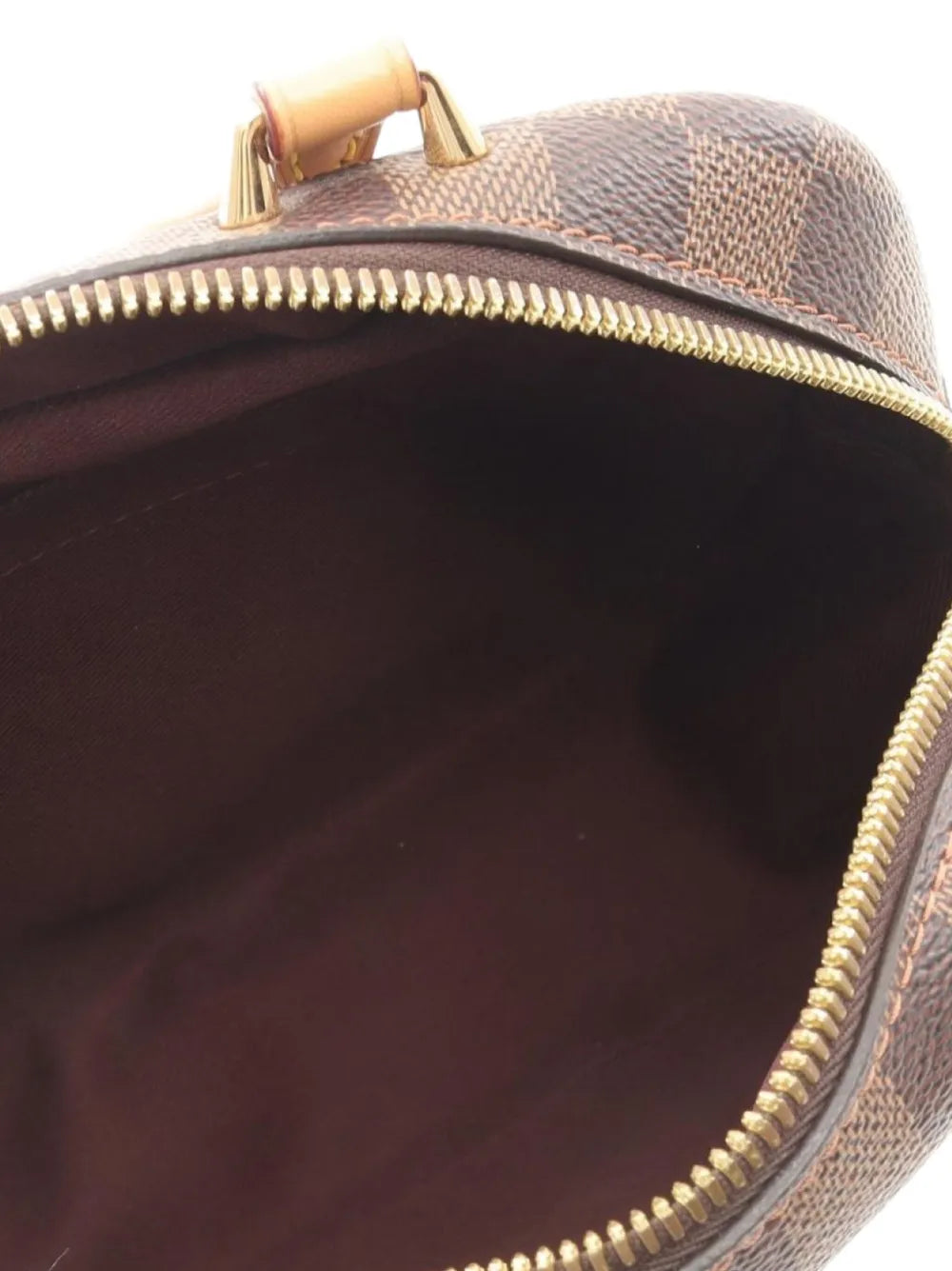 Pre-OwnedLouis Vuitton Pre-Owned2010s Valise Souple BB Damier Ebene chain handbag