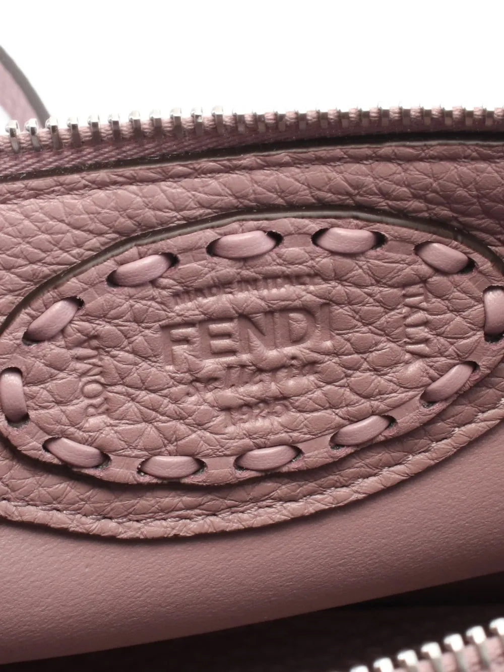 Pre-OwnedFendi Pre-Owned2020s Selleria Leather Mini Handbag