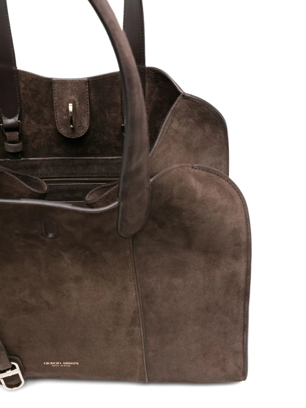 Giorgio Armanisuede calfskin tote bag