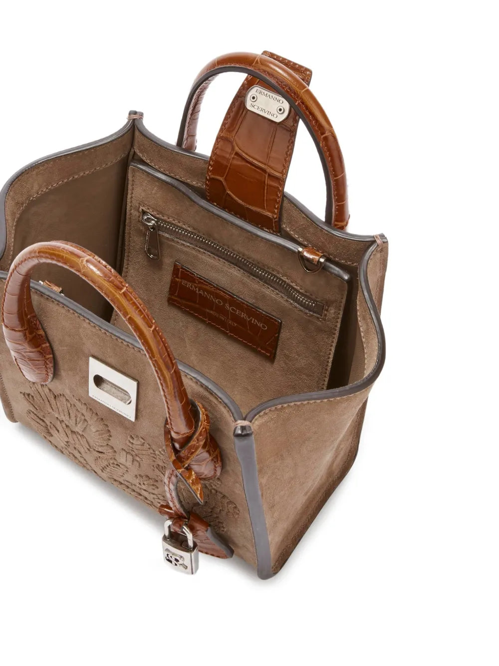Ermanno Scervinomini Maggie embroidered tote bag