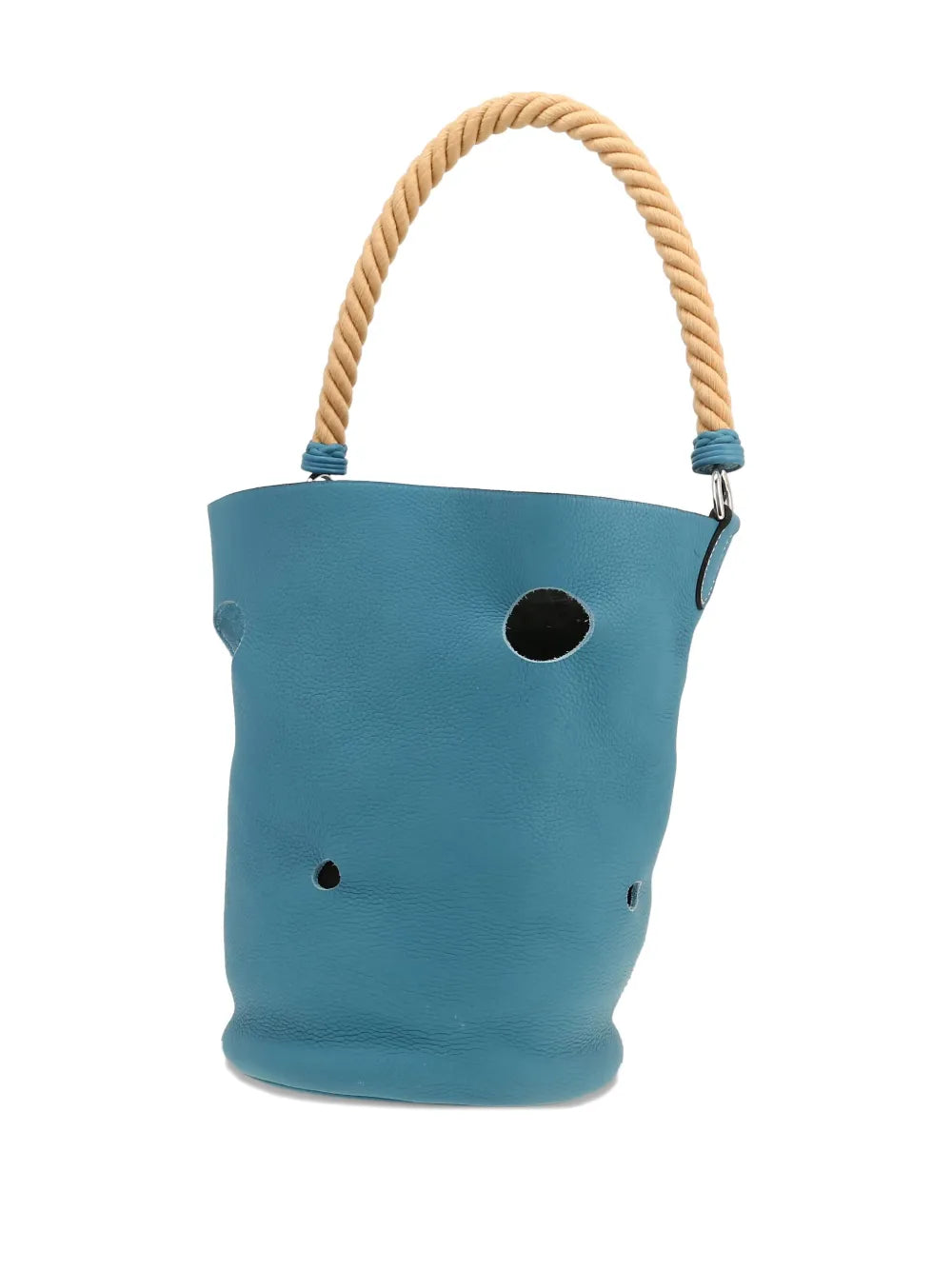 Pre-OwnedHermre-Owned2007 Mangeoire leather bucket bag
