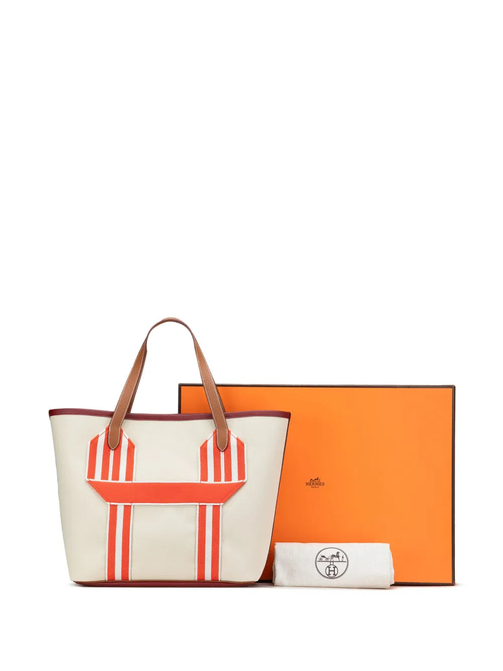 Pre-OwnedHermre-Owned2022 Toile and Clemence Pursangle tote bag
