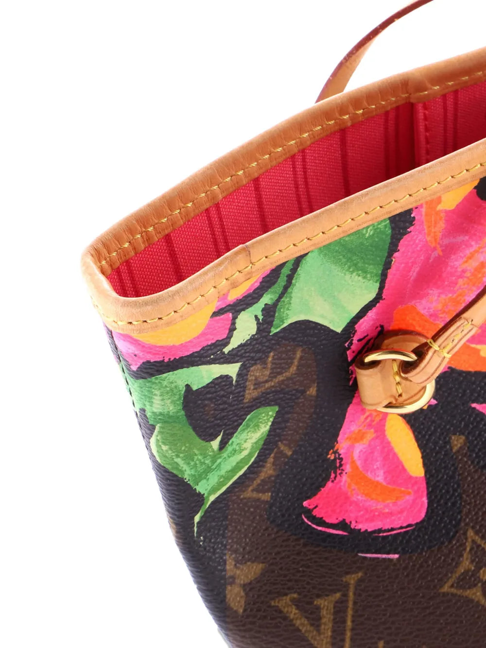 Pre-OwnedLouis Vuitton Pre-OwnedNeverfull Limited Edition Monogram Roses MM tote bag