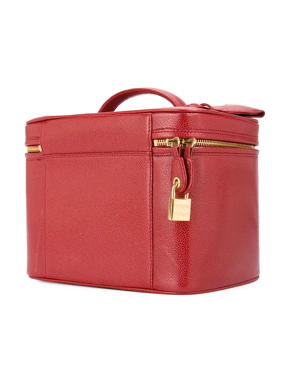 Pre-OwnedCHANEL Pre-Ownedshort cosmetic logo tote