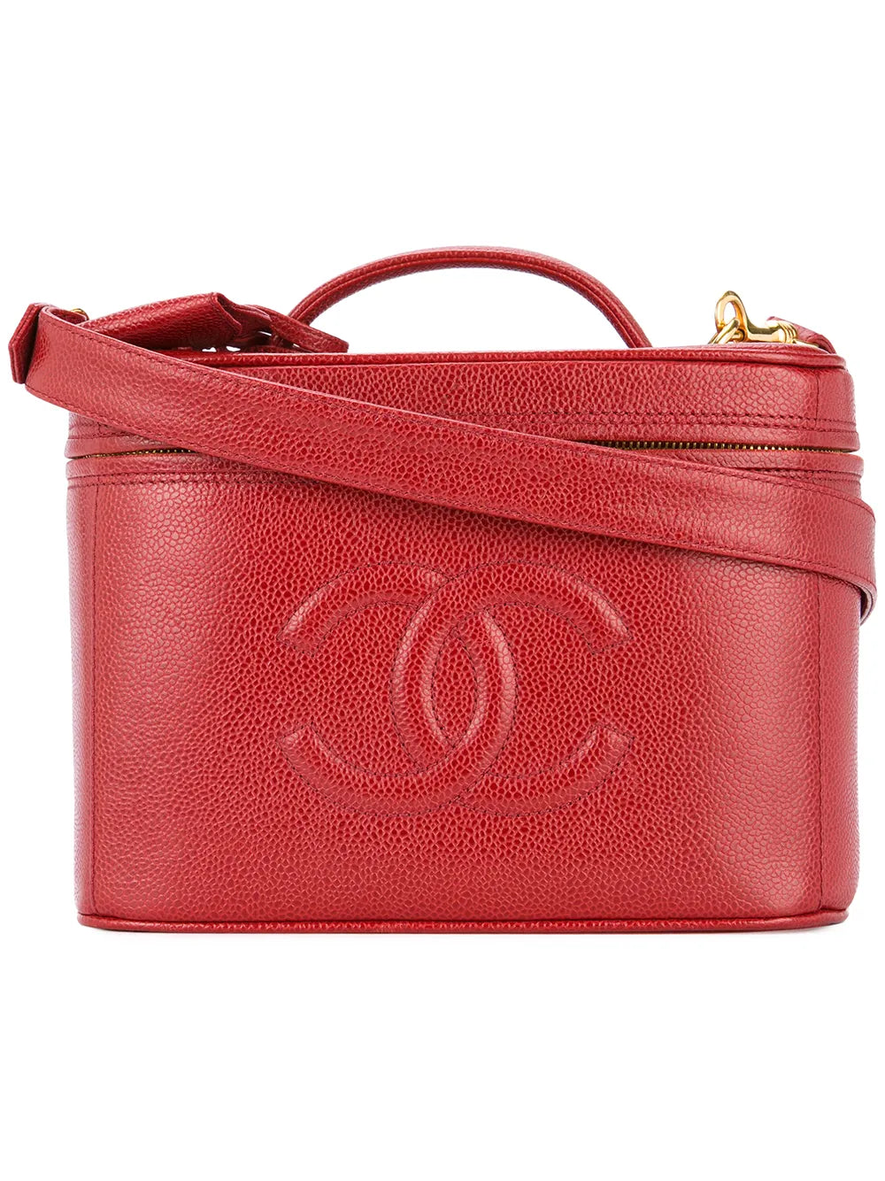 Pre-OwnedCHANEL Pre-Ownedshort cosmetic logo tote