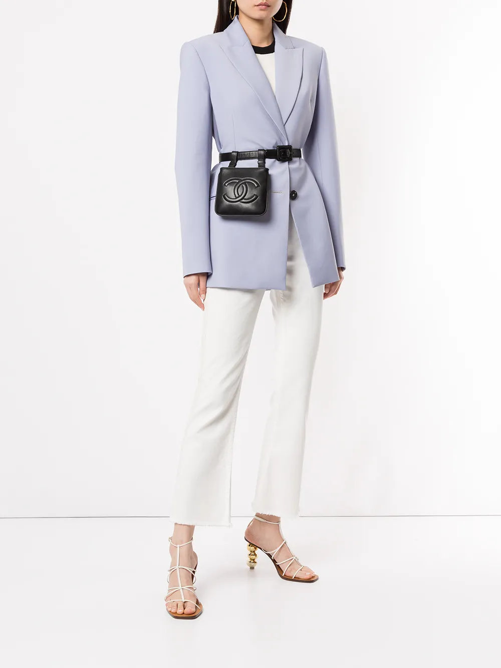 Pre-OwnedCHANEL Pre-Owned1990 CC waist belt bag