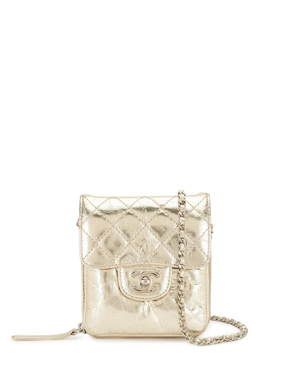 Pre-OwnedCHANEL Pre-Owned2012-2013 diamond quilted CC crossbody bag