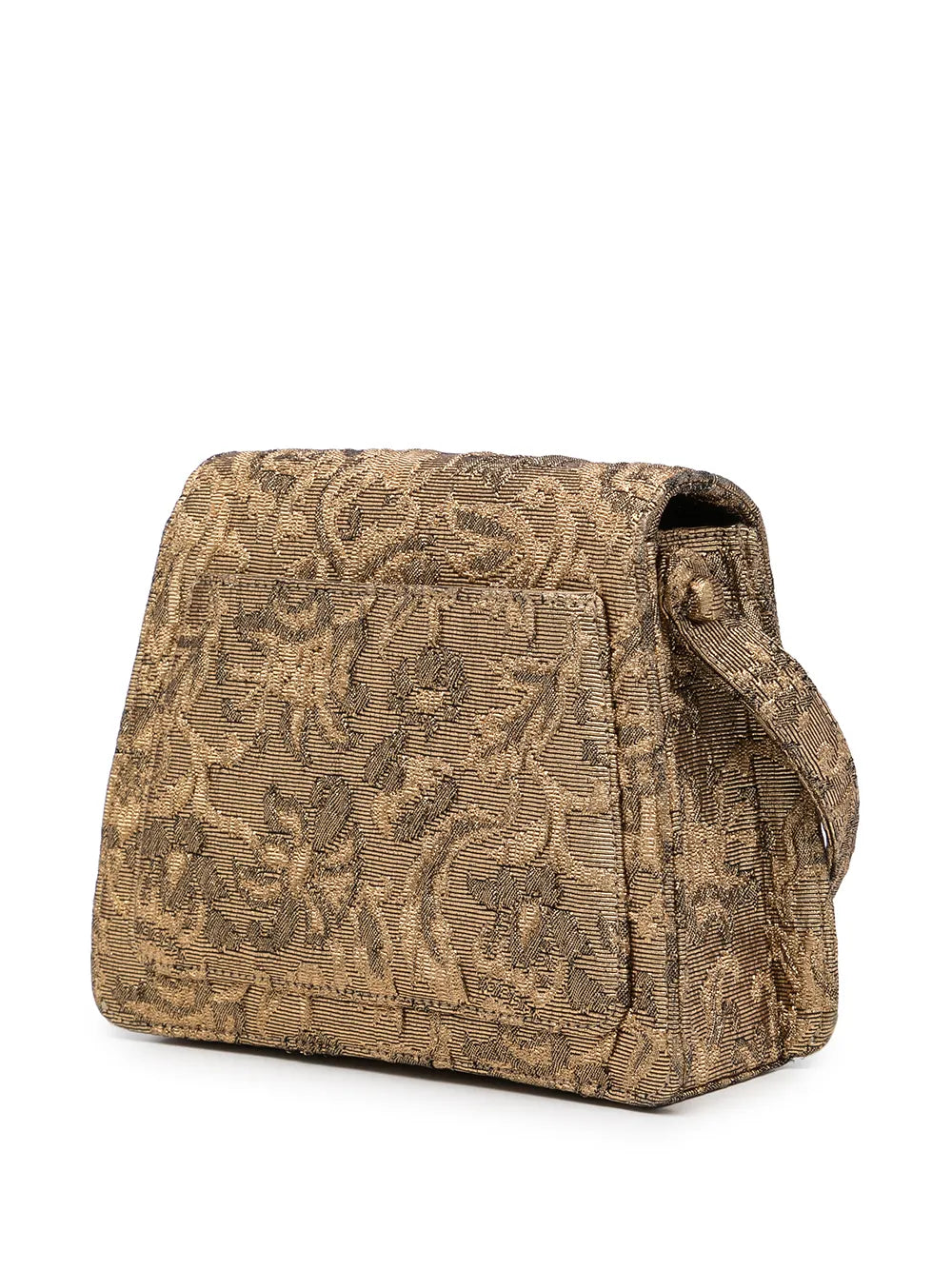 Pre-OwnedCHANEL Pre-Owned1998 CC floral-jacquard handbag