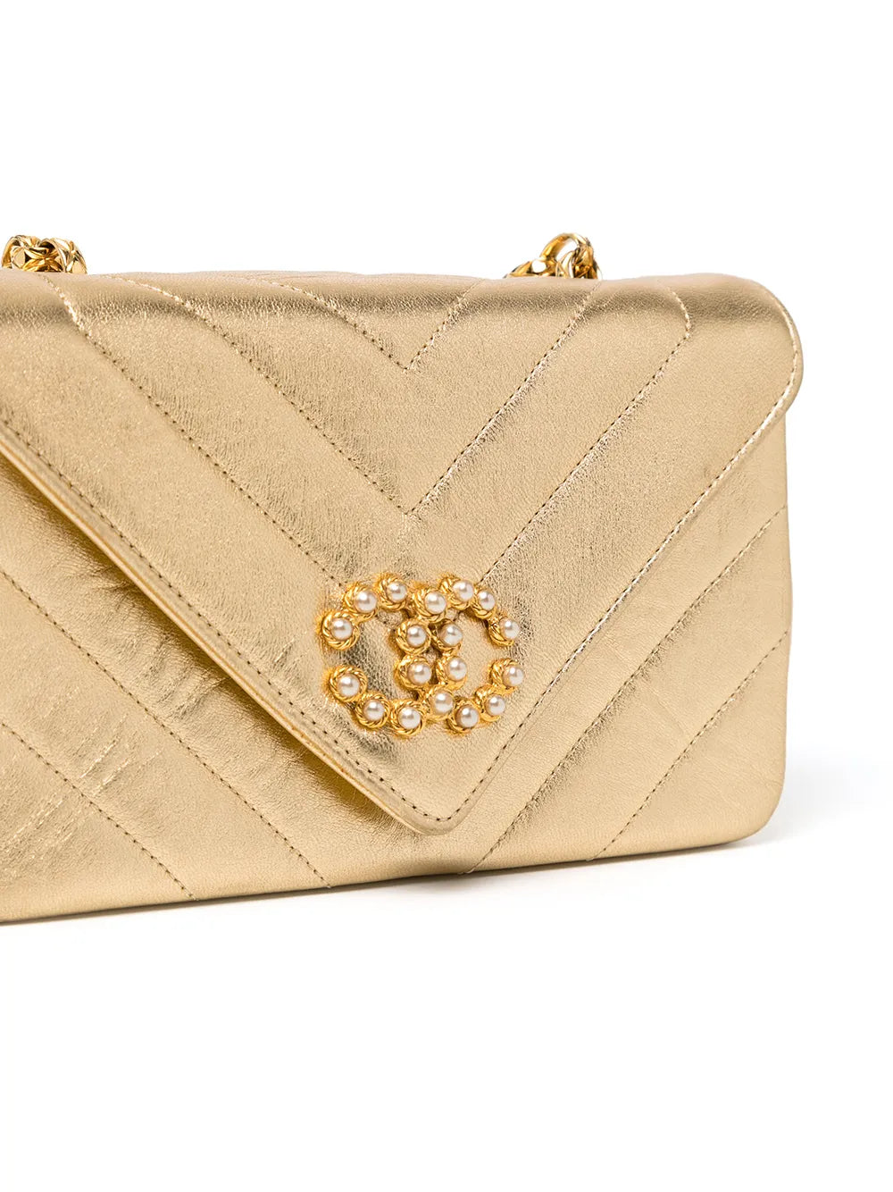 Pre-OwnedCHANEL Pre-Owned1992 V-Stitch shoulder bag