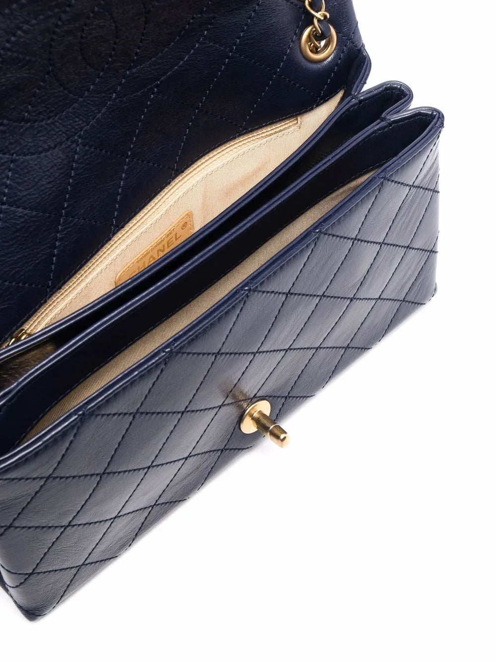 Pre-OwnedCHANEL Pre-Owned2018 CC diamond-quilted shoulder bag
