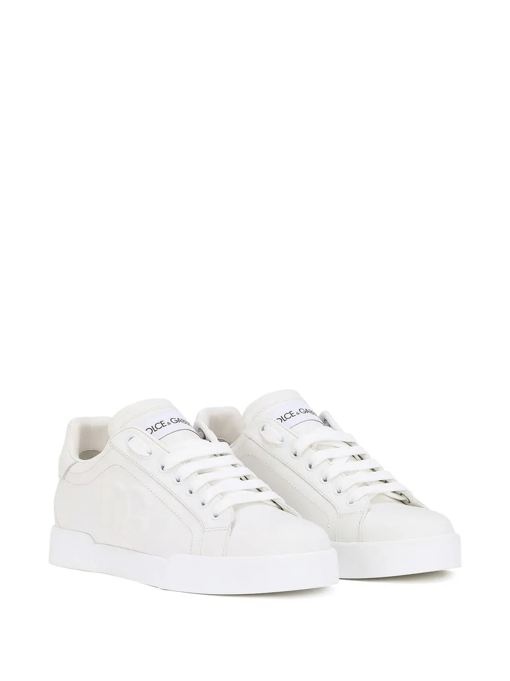 Dolce & Gabbana Portofino Logo-Embossed Leather