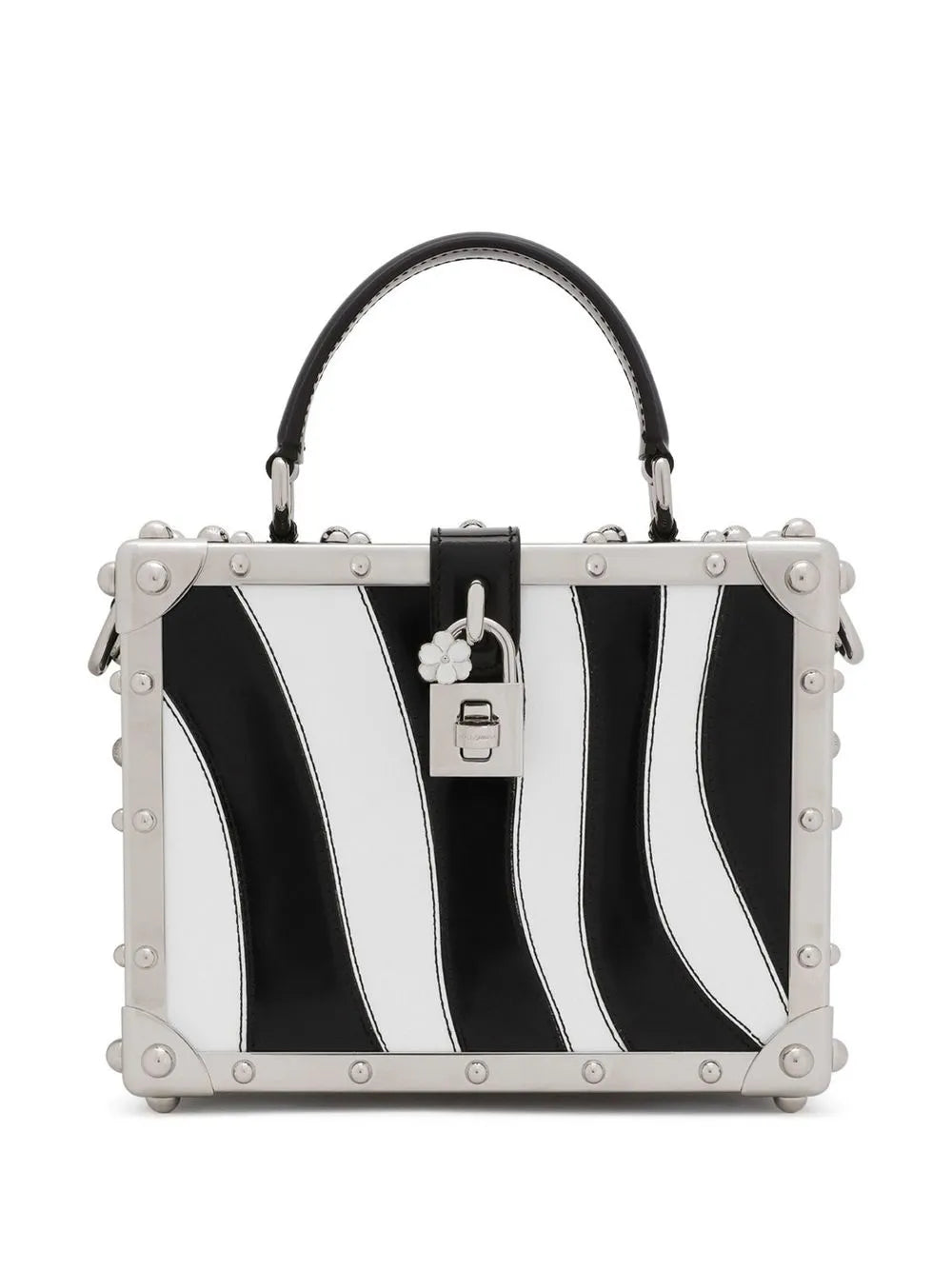 Dolce & GabbanaDolce Box zebra-print top-handle bag