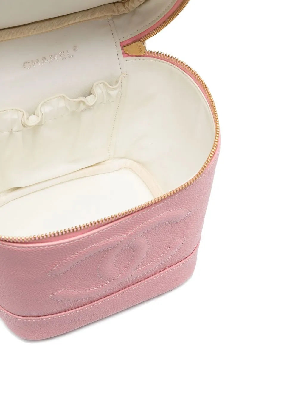 Pre-OwnedCHANEL Pre-Owned2004-2005 leather cosmetic case