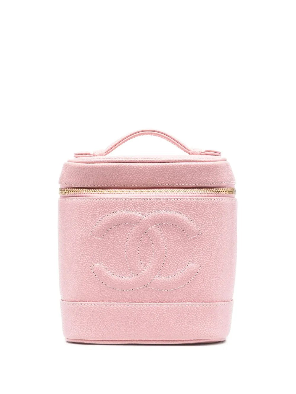 Pre-OwnedCHANEL Pre-Owned2004-2005 leather cosmetic case