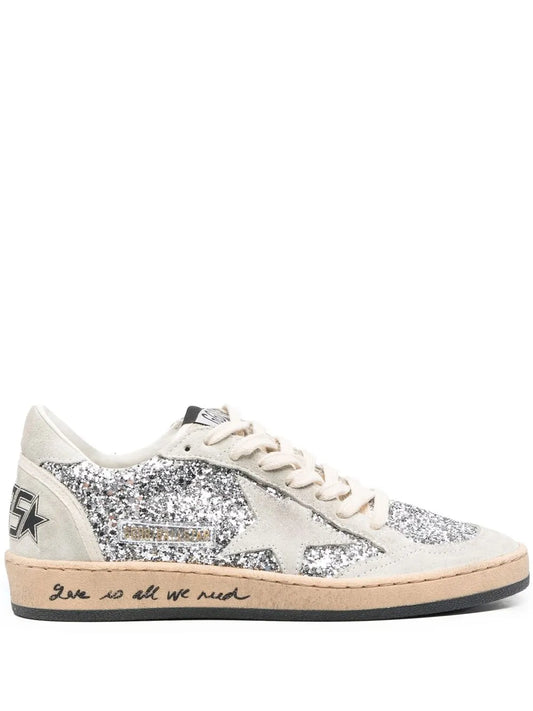 Golden Goose Ball-Star Glitter Low-Top