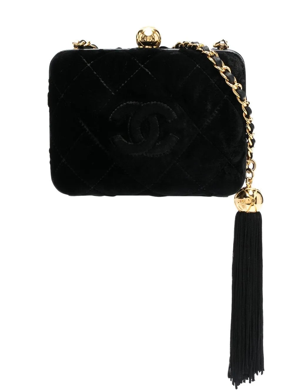 Pre-OwnedCHANEL Pre-Owned1991-1994 logo stitch crossbody bag