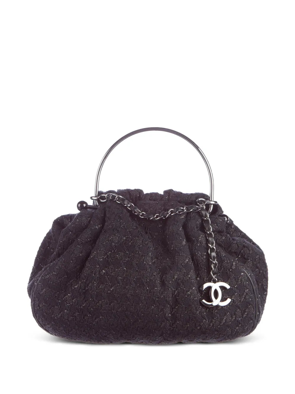 Pre-OwnedCHANEL Pre-Owned2005 CC tweed tote bag