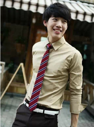 Best Man White Shirt Dress