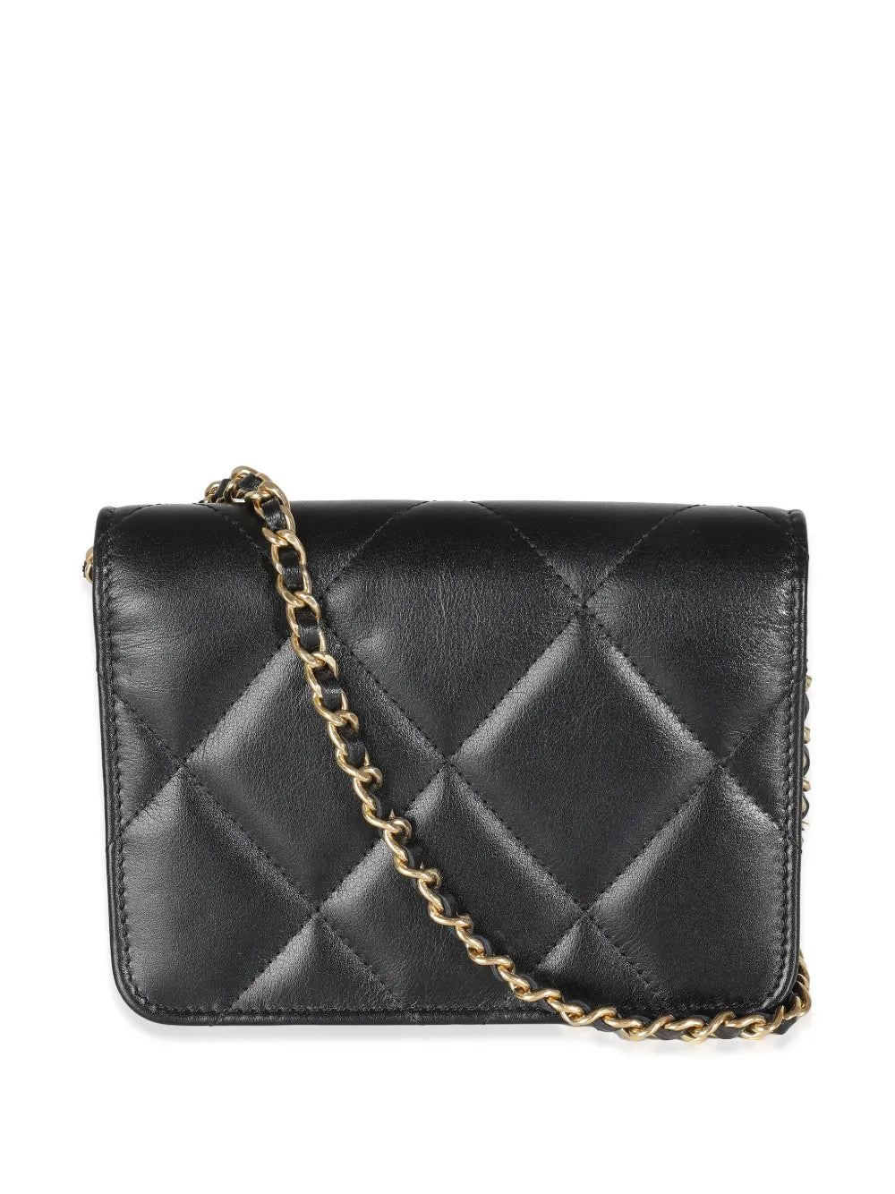 Pre-OwnedCHANEL Pre-Owned2021-2023 CC turn-lock diamond-quilted mini bag