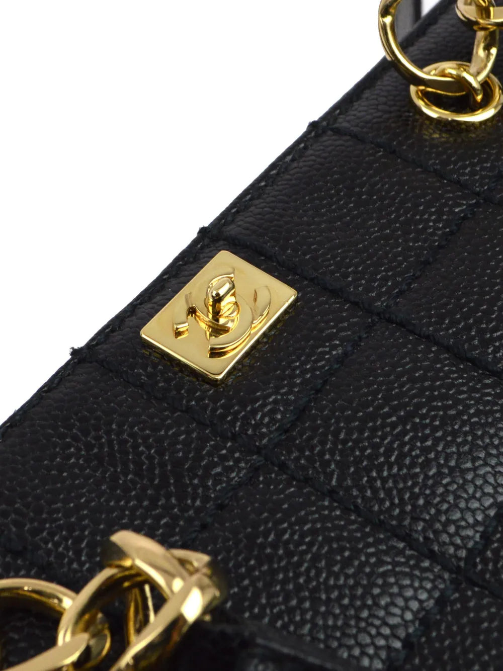 Pre-OwnedCHANEL Pre-Owned2002 Wild Stitch Choco Bar handbag