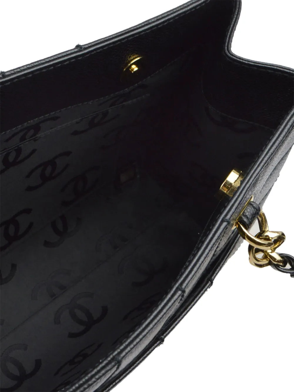 Pre-OwnedCHANEL Pre-Owned2002 Choco Bar handbag