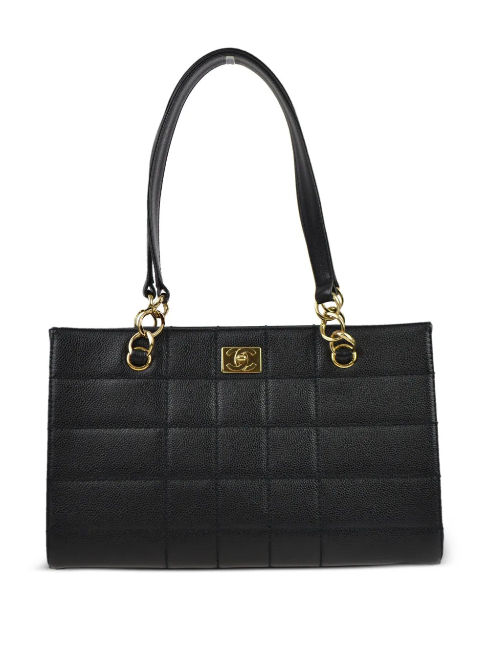Pre-OwnedCHANEL Pre-Owned2002 Choco Bar handbag