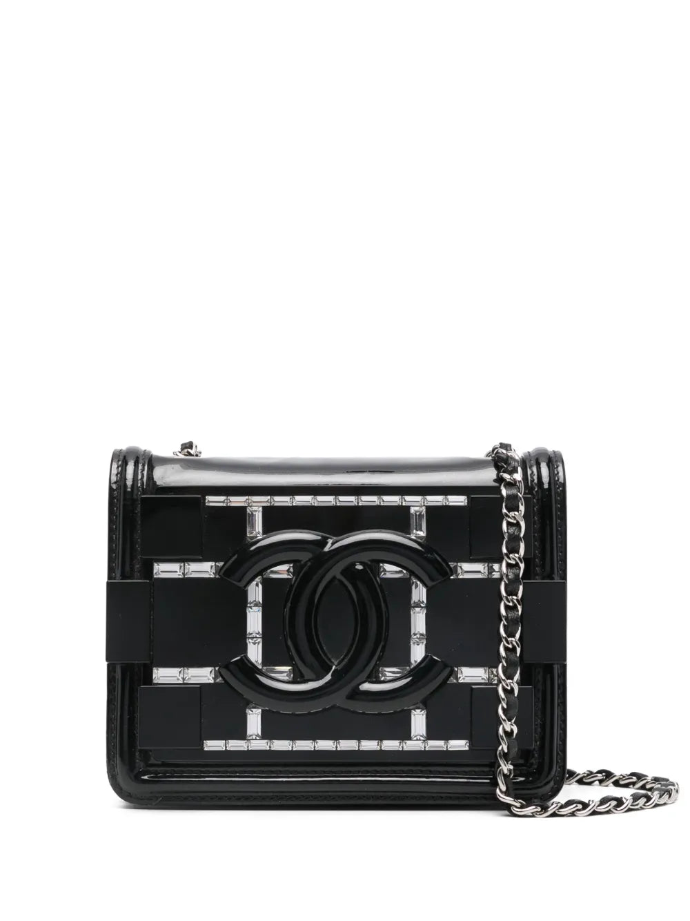 Pre-OwnedCHANEL Pre-Owned2015 Boy Brick Lego Crystal shoulder bag