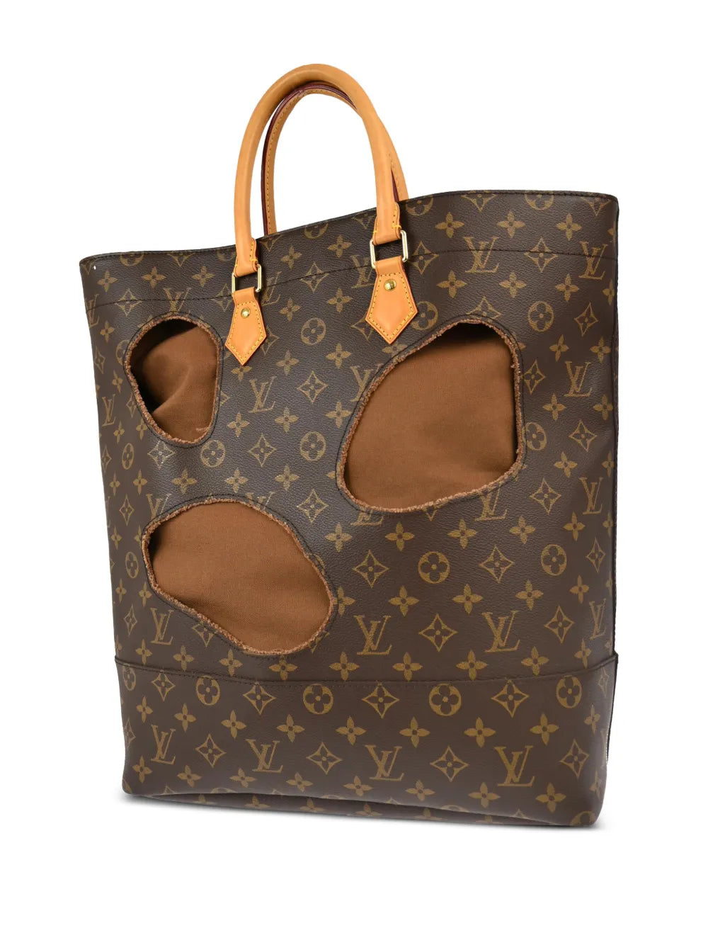 Pre-OwnedLouis Vuitton Pre-Ownedx Comme des Garns 2014 With Holes tote bag