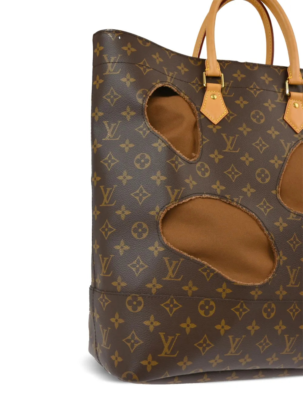 Pre-OwnedLouis Vuitton Pre-Ownedx Comme des Garns 2014 With Holes tote bag