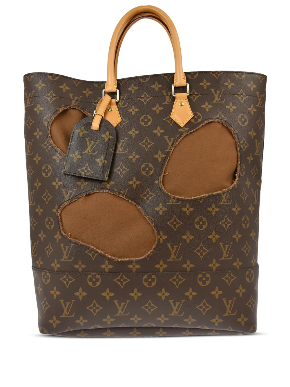Pre-OwnedLouis Vuitton Pre-Ownedx Comme des Garns 2014 With Holes tote bag