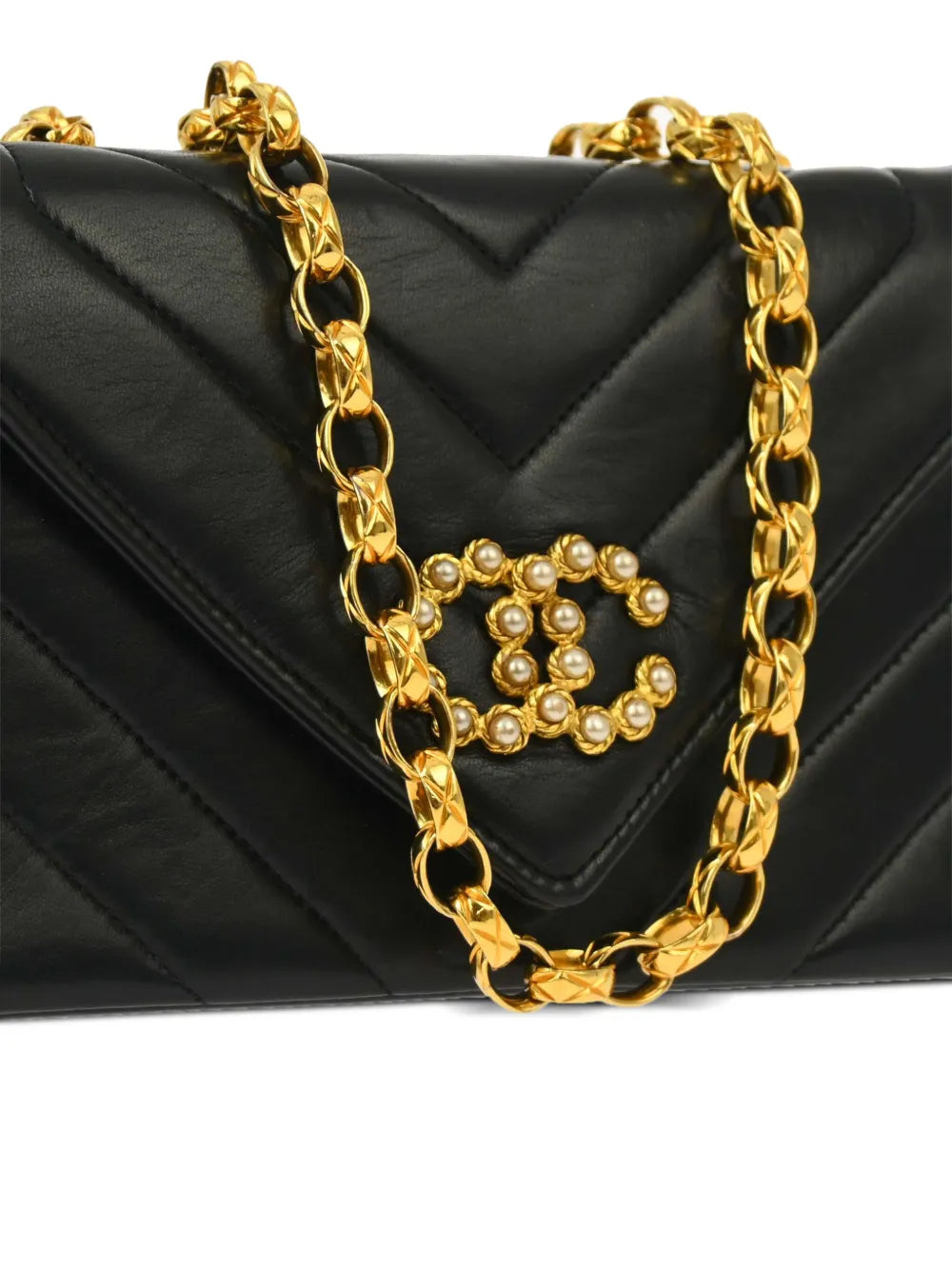 Pre-OwnedCHANEL Pre-Owned1995 V Stitch shoulder bag