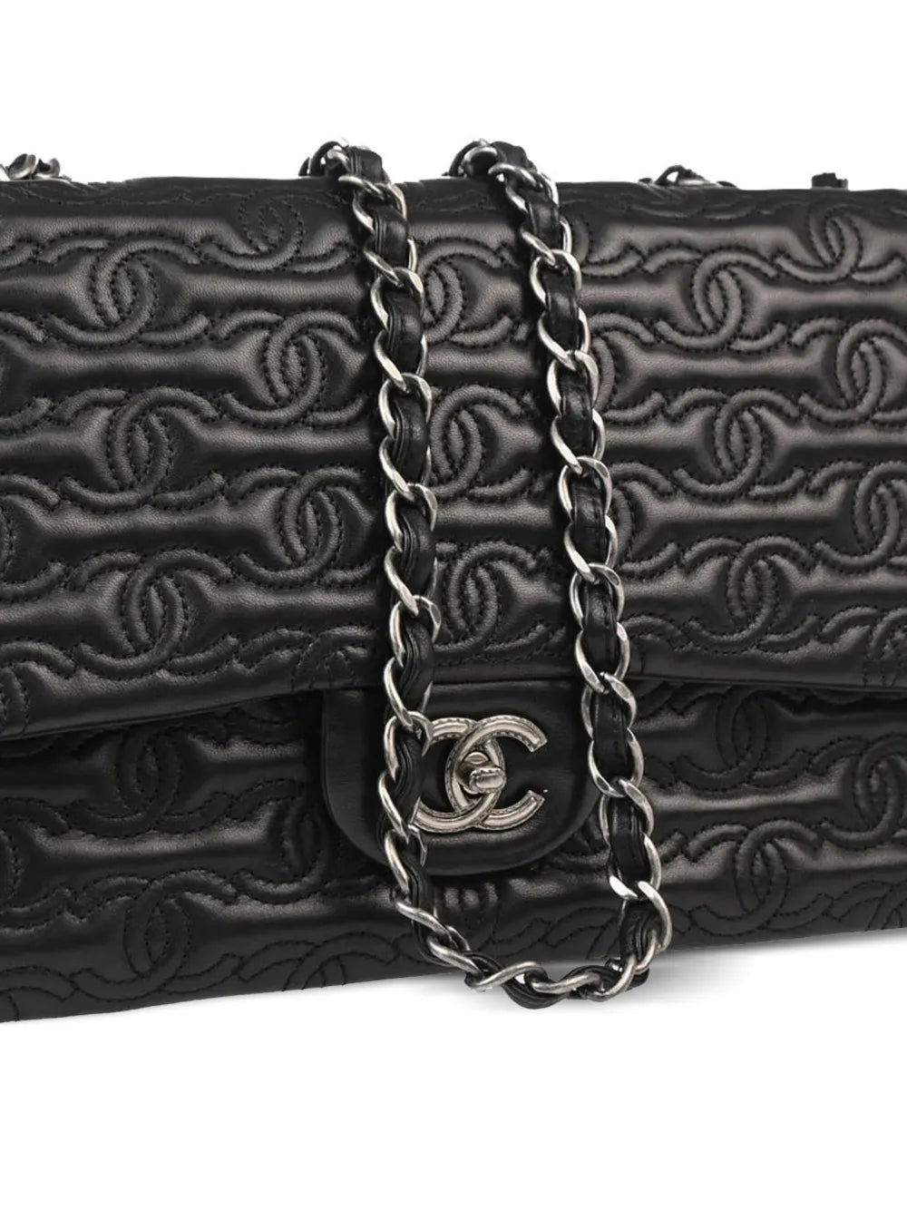 Pre-OwnedCHANEL Pre-Owned2014 CC-quilted shoulder bag