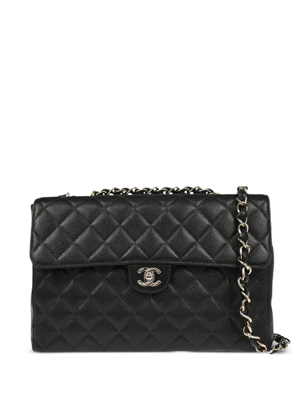 Pre-OwnedCHANEL Pre-Owned1998 jumbo Classic Flap shoulder bag