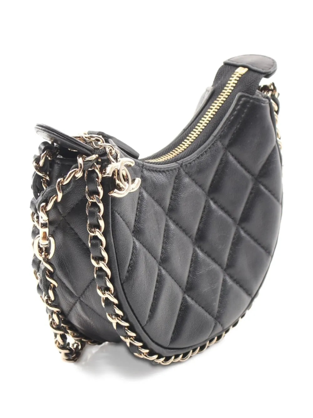 Pre-OwnedCHANEL Pre-Owned2021s small Hobo shoulder bag