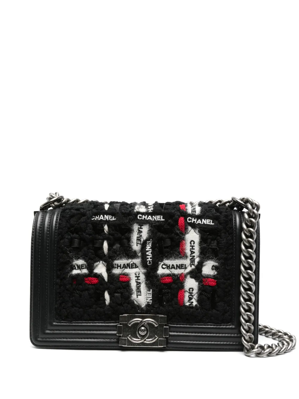 Pre-OwnedCHANEL Pre-Ownedmedium Boy shoulder bag