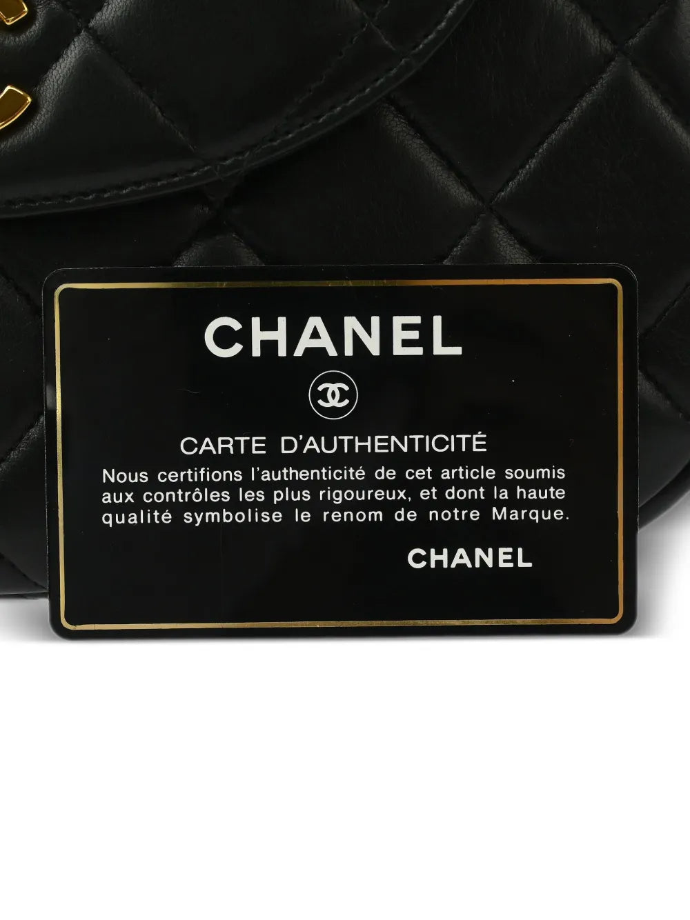 Pre-OwnedCHANEL Pre-Owned1995 Lambskin Chain Handbag