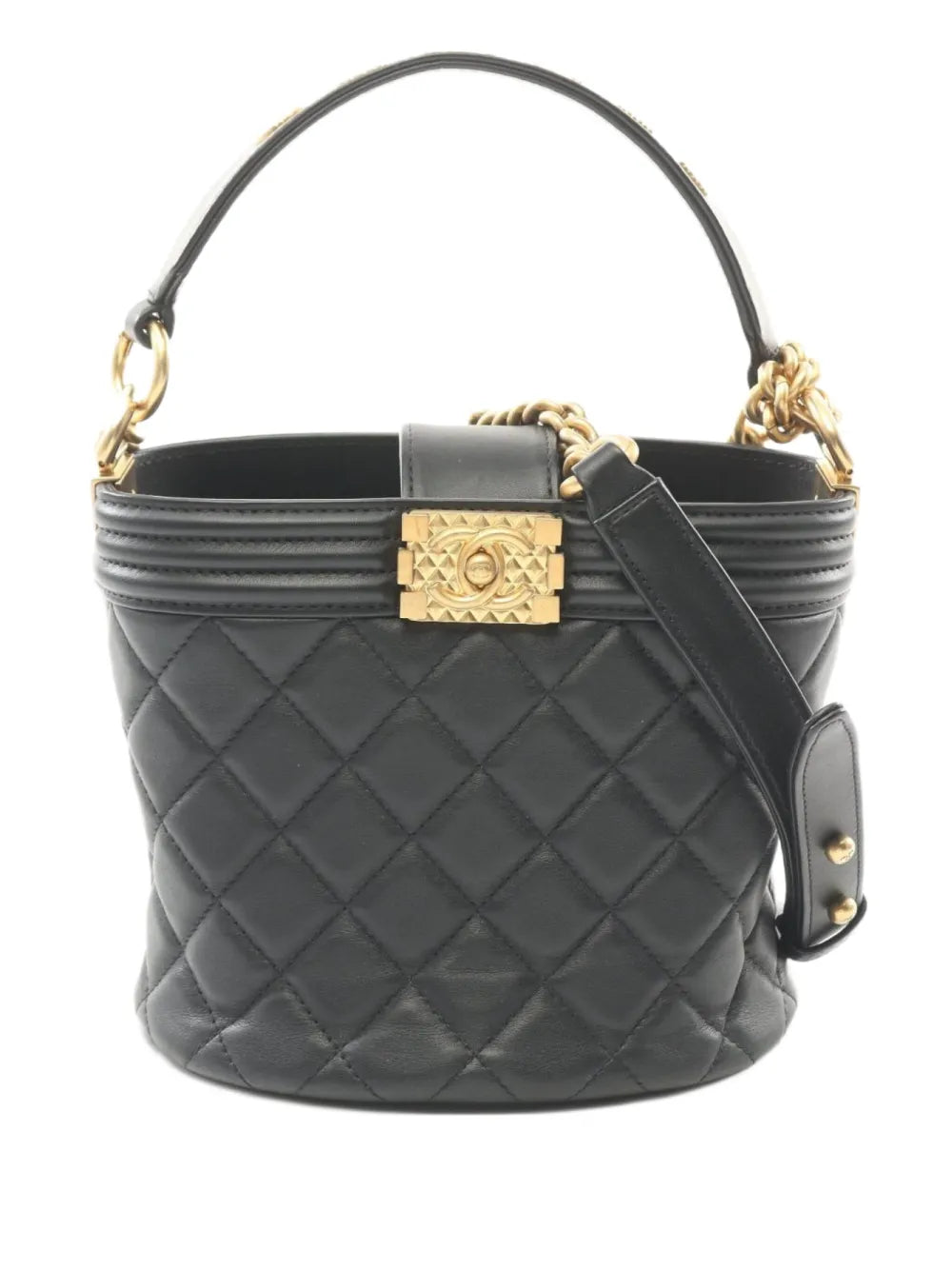 Pre-OwnedCHANEL Pre-Owned2020-2021 Boy Chanel bucket bag
