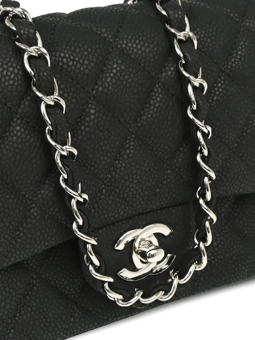 Pre-OwnedCHANEL Pre-Owned2013 mini Classic Square Flap 17 shoulder bag